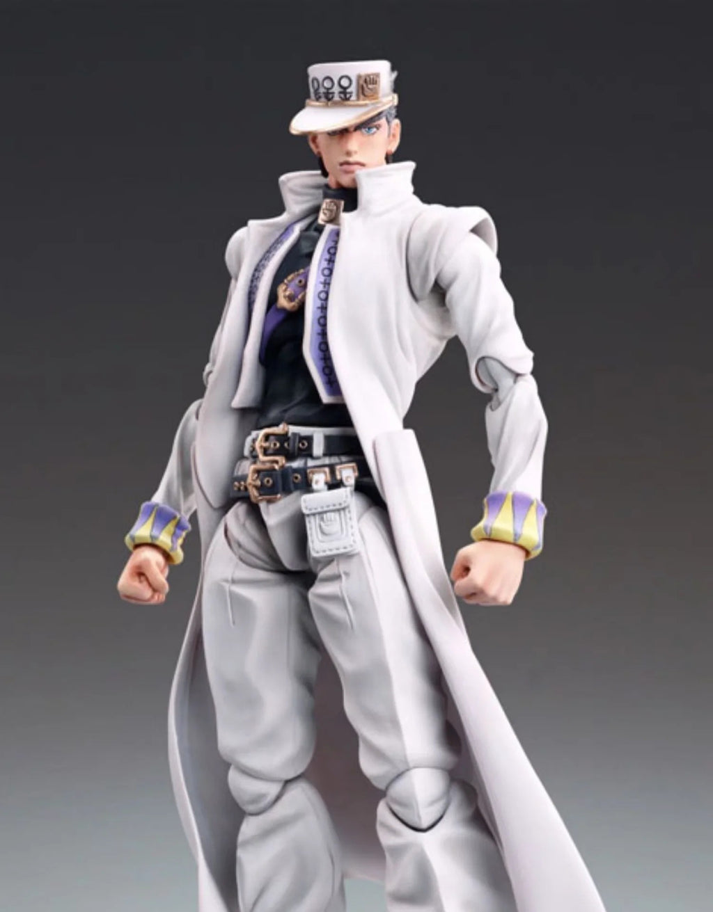 JoJo's Bizarre Adventure: Jotaro Kujo (White Outfit) — Super Action Statue Figure