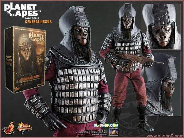 HT 1/6 Apes Attack the Earth General Ursus MMS087 Action Figure