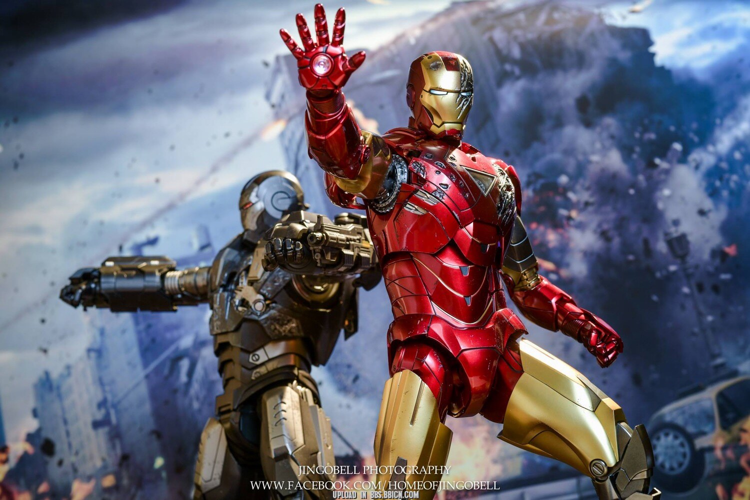 HotToys HT MMS378D17 1/6 alloy die-cast Iron Man MK6 Donny Tony action figure