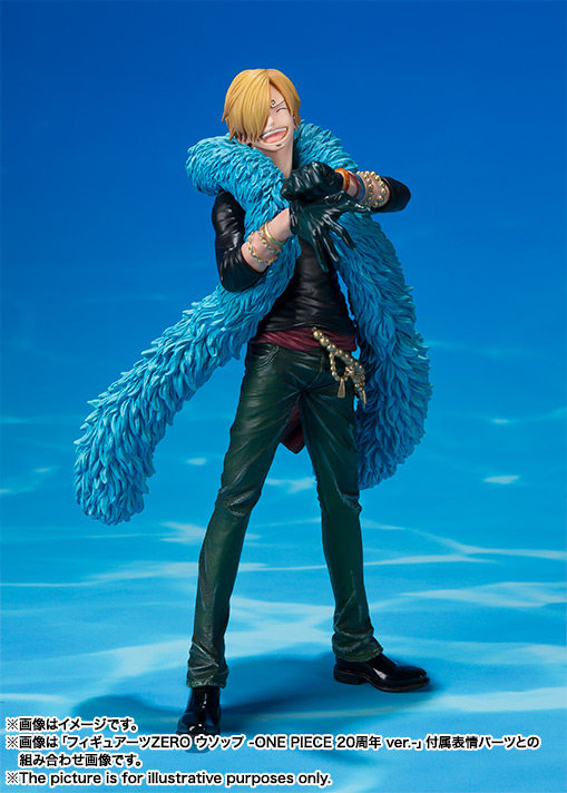 Bandai Figuarts ZERO: One Piece 20th Anniversary — Sanji (Blue Outfit) Commemorative Edition