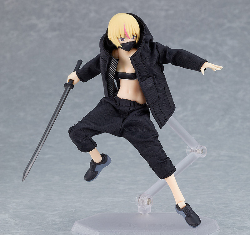 MF figma Styles 524 YUK — Female Action Figure with Accessory Set