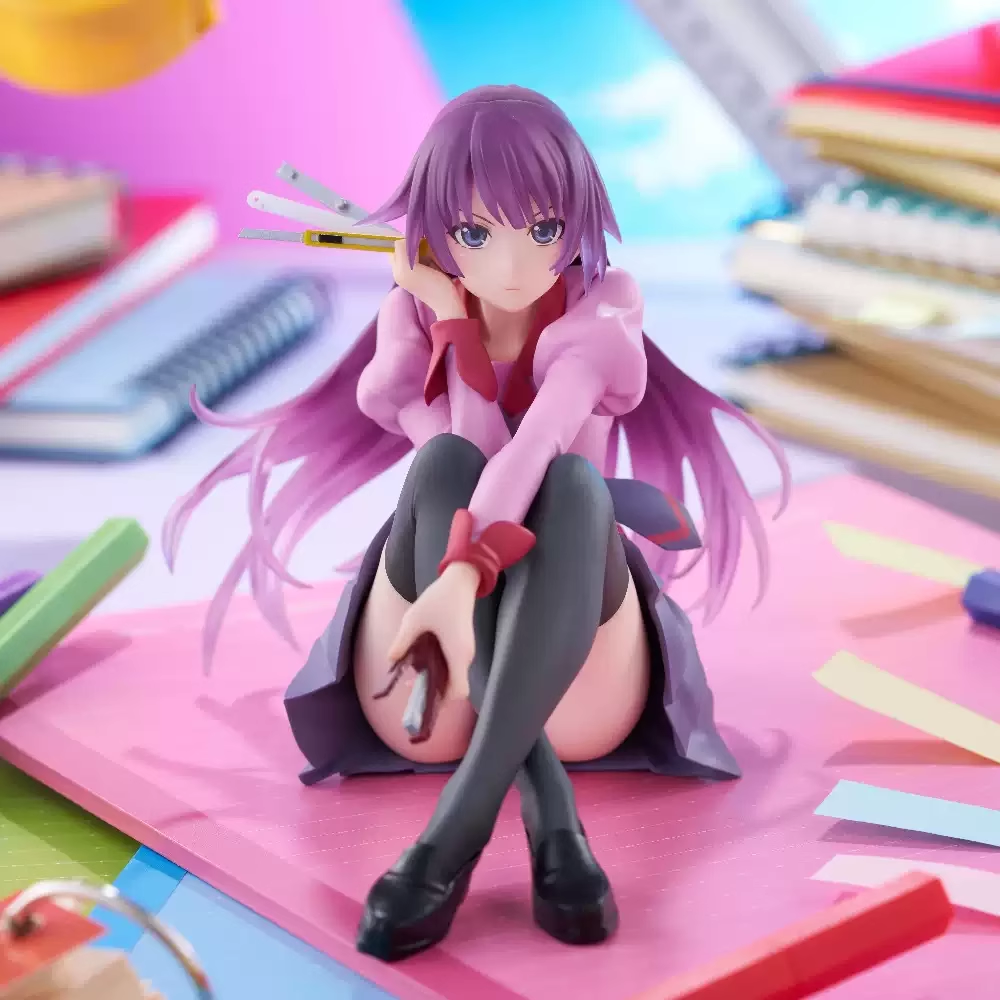 TAITO Desktop Cute Story Series Hitagi Senjougahara Prize Figure