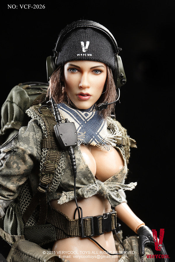VERYCOOL 1/6 ACU female shooter VCF-2026 soldier movable model figure
