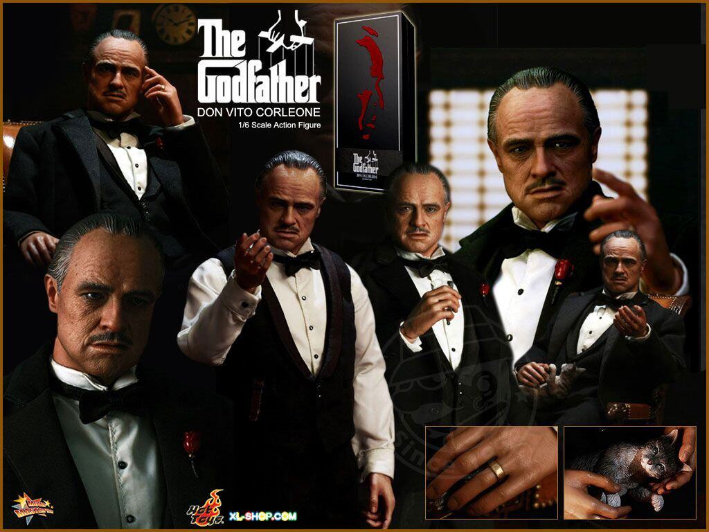 Hottoys HT MMS091 The Godfather 1/6 Victor Cleon Madelon Movie Version Action Figure