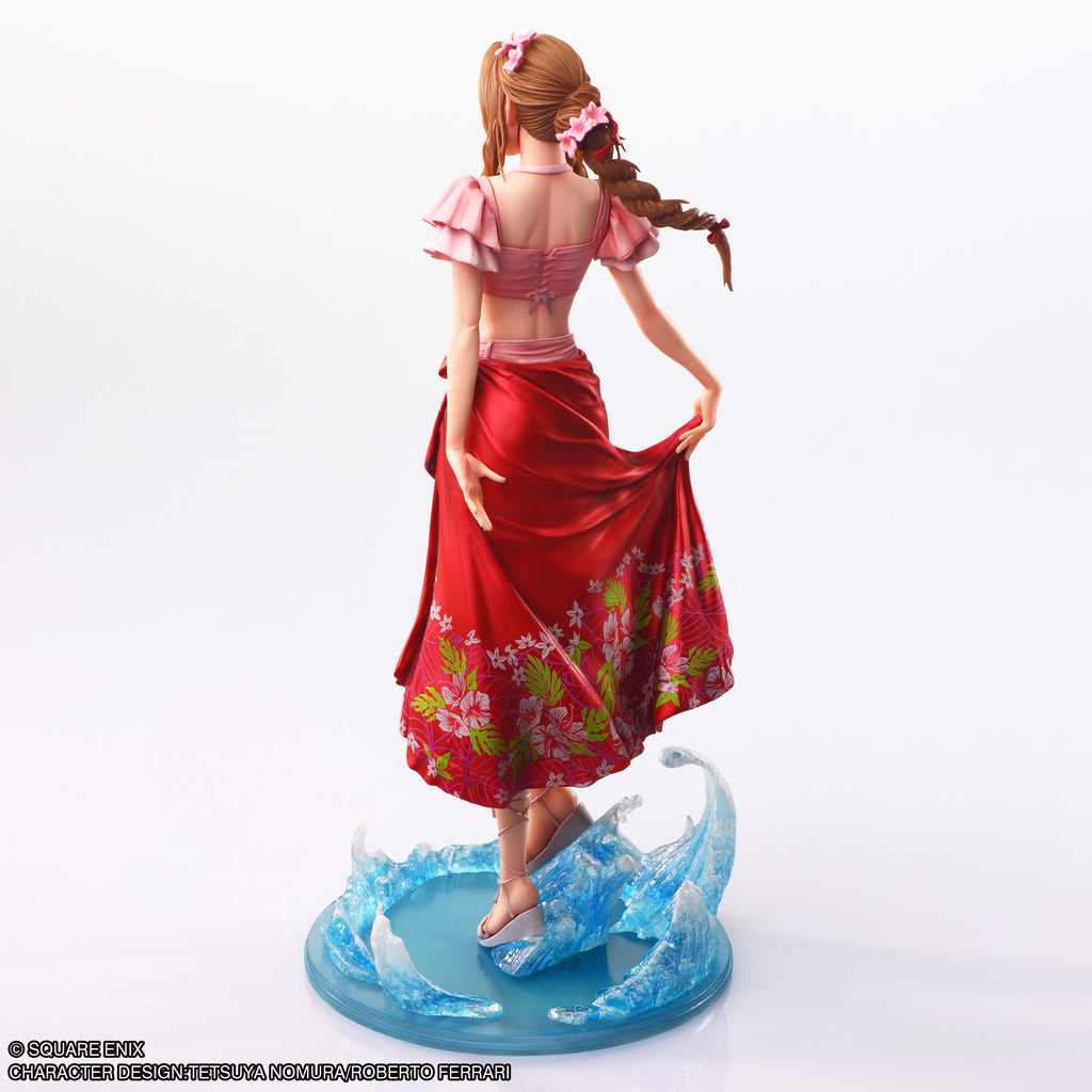 SE STATIC ARTS: Final Fantasy VII Rebirth — Aerith (Swimsuit Ver.) Licensed Version