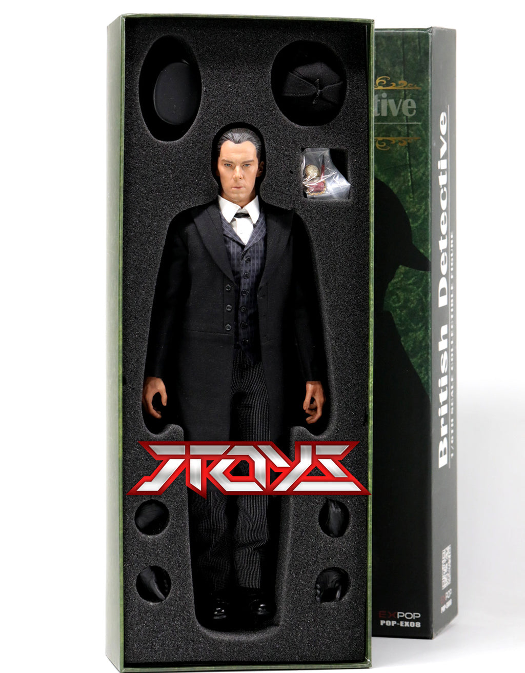 POPTOYS EX08 Sherlock Holmes 1/6 12-inch movable figure