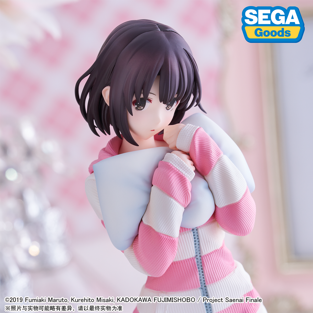 Sega's "How to Raise a Boring Girlfriend" Megumi Kato Home Pajamas Figure