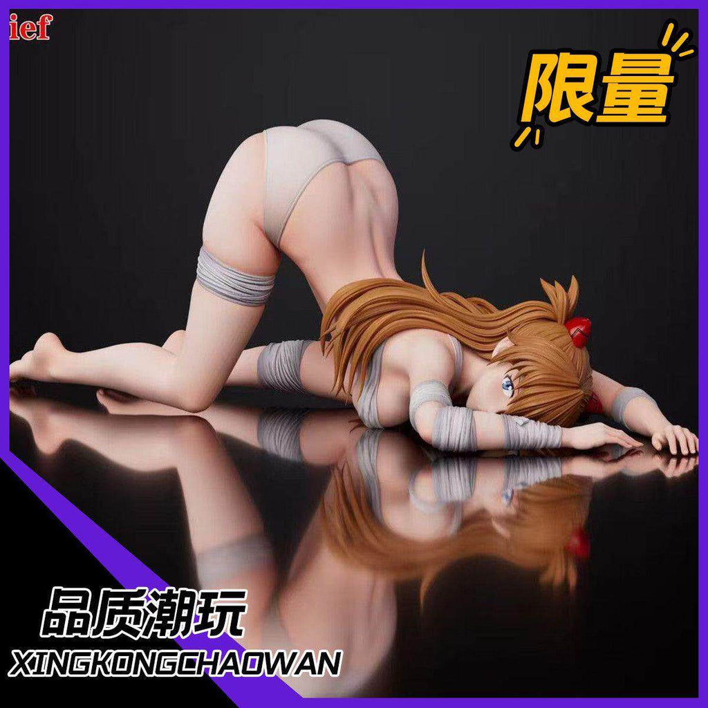 Bandage Asuka Ayanami Rei S+ Premium Version GK Model Figure