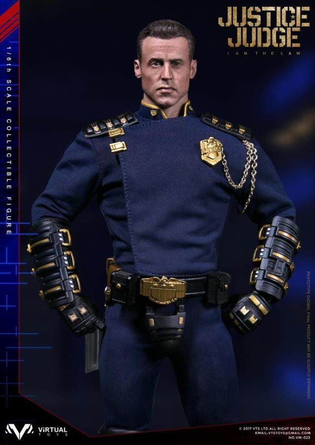 VTS TOYS VM-023 Judge Dredd (Sylvester Stallone) 1/6 Scale Collectible Figure