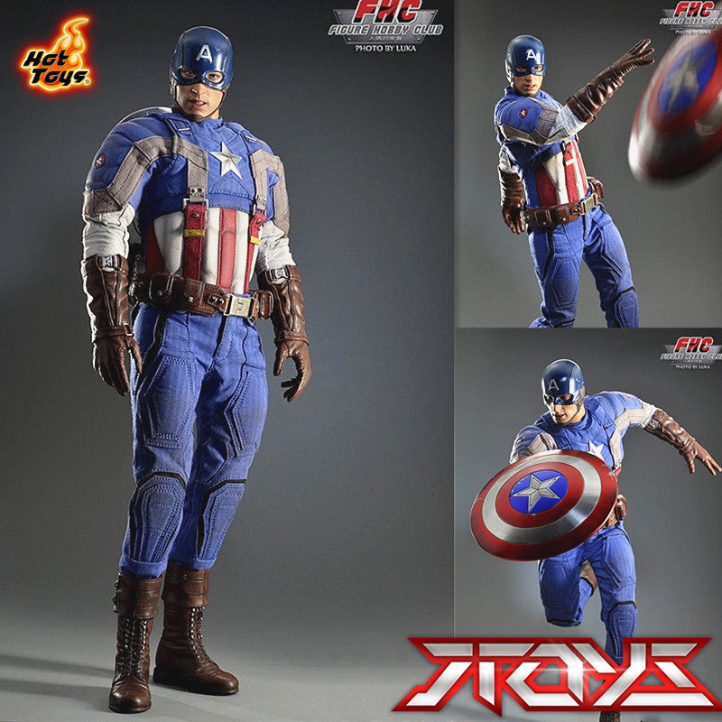 Hottoys 1/6HT Captain America 2: The Winter Soldier - Limited Edition Battle-Damaged Alloy Shield Figure
