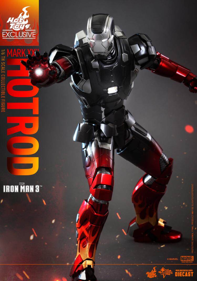 HT HotToys Alloy Limited 1/6 Iron Man MK22 Venue Hot Rod Hot Rod MMS272 action figures