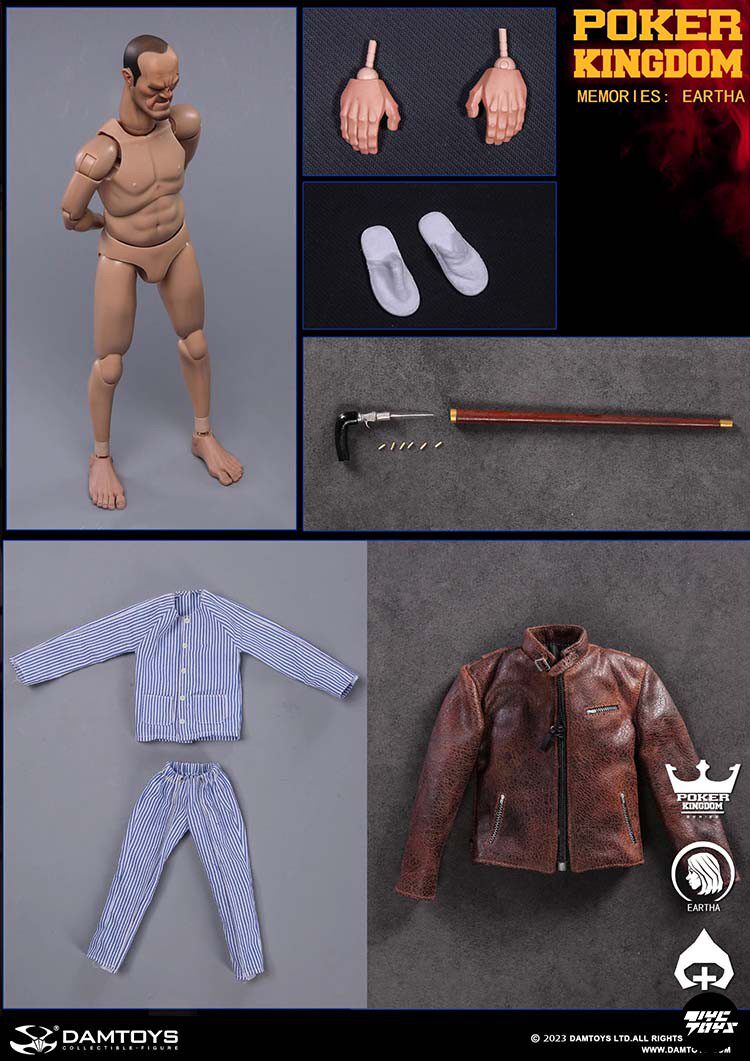 DAMTOYS Poker Kingdom: Reminiscence Chapter — EARTHA 1/6 Scale Action Figure