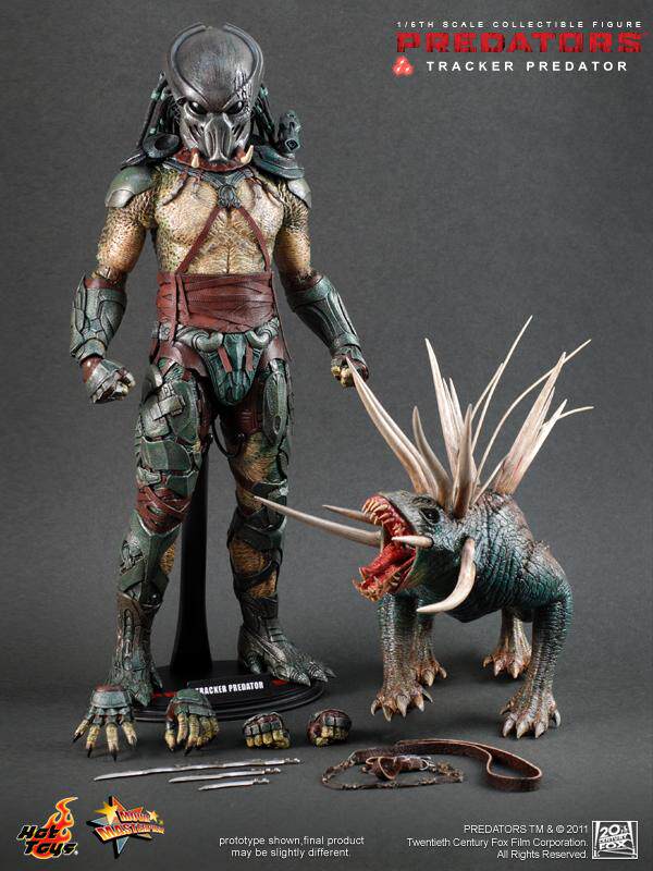 HT 1/6 MMS137 Predator S 2010 Falconer MMS147 Predator S 2010 Elephant Face Predator Tracke Action Figure