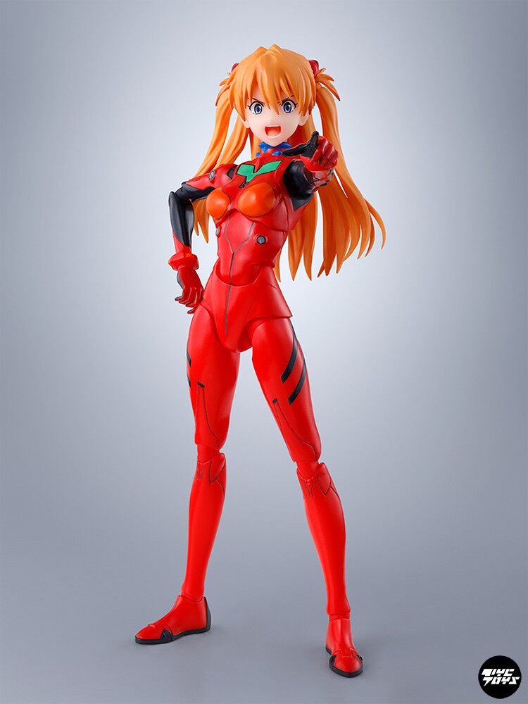 Bandai S.H.Figuarts: Neon Genesis Evangelion — Asuka (Battle Suit) Action Figure