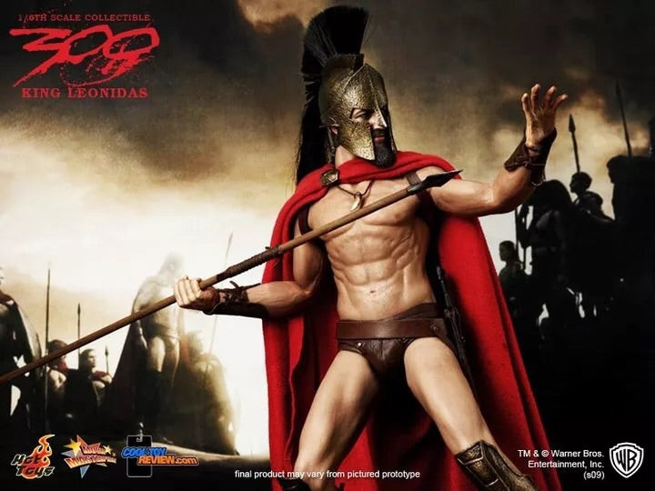 HT HotToys 1/6 MMS114 Spartan 300 Warriors Spartan King 300 Wolf Warriors Action Figure