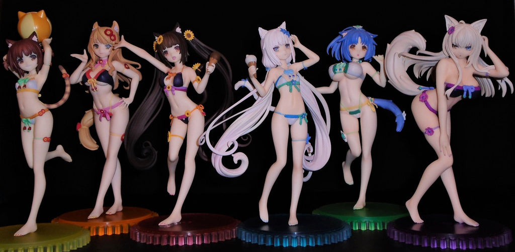 FREEing 1/12 Scale: Nekopara — Vanilla / Chocola (Swimsuit Ver.) Licensed Version