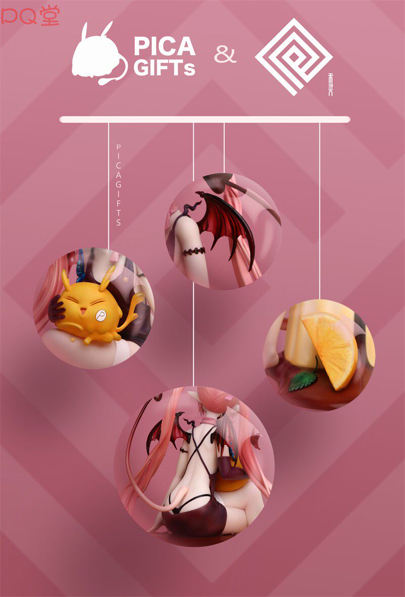 HEALING: "Bika-nyan" Succubus — 1/7 Scale Figure (Official Licensed Product)