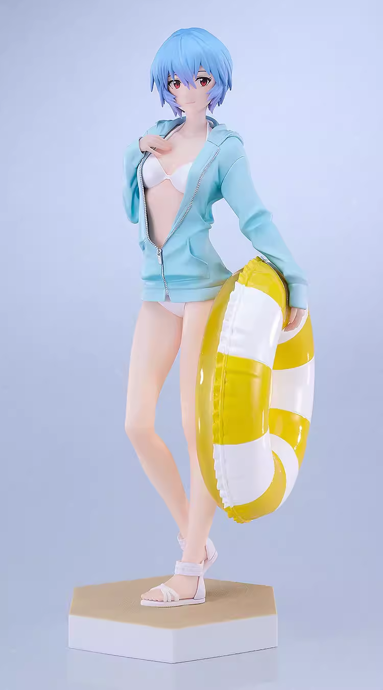 GSC POP UP Parade: Evangelion (EVA) — "Beach Queens" Rei Ayanami & Asuka Langley Figures
