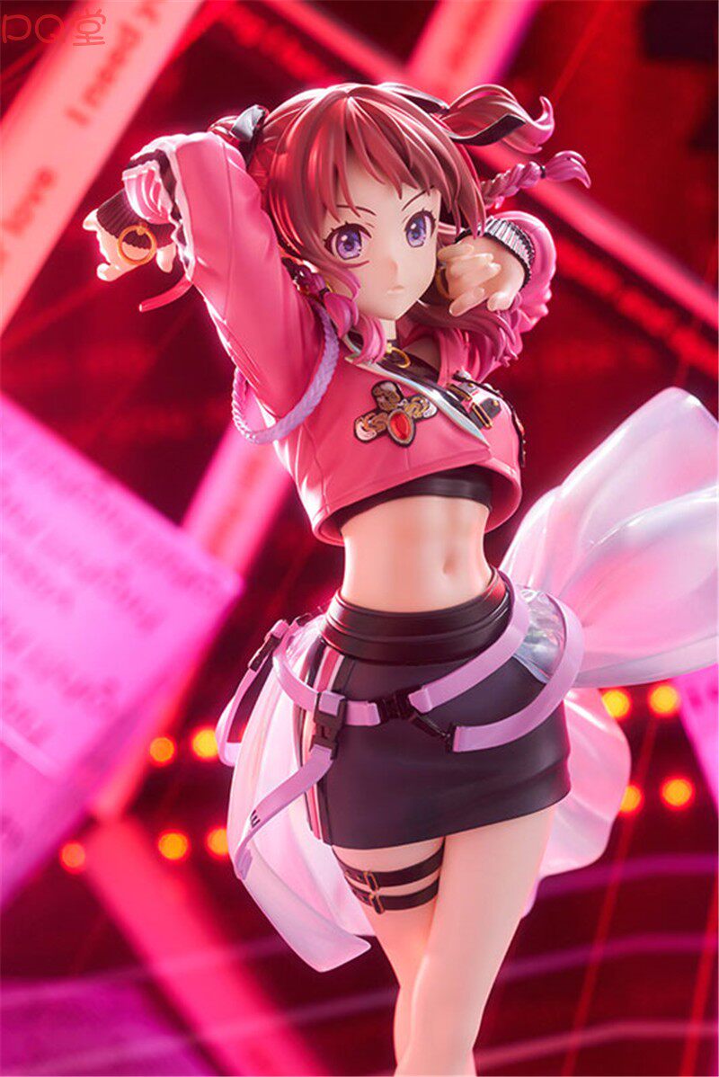 Kotobukiya School Idolmaster Hanami Saki Figure Fighting My Way 1/7