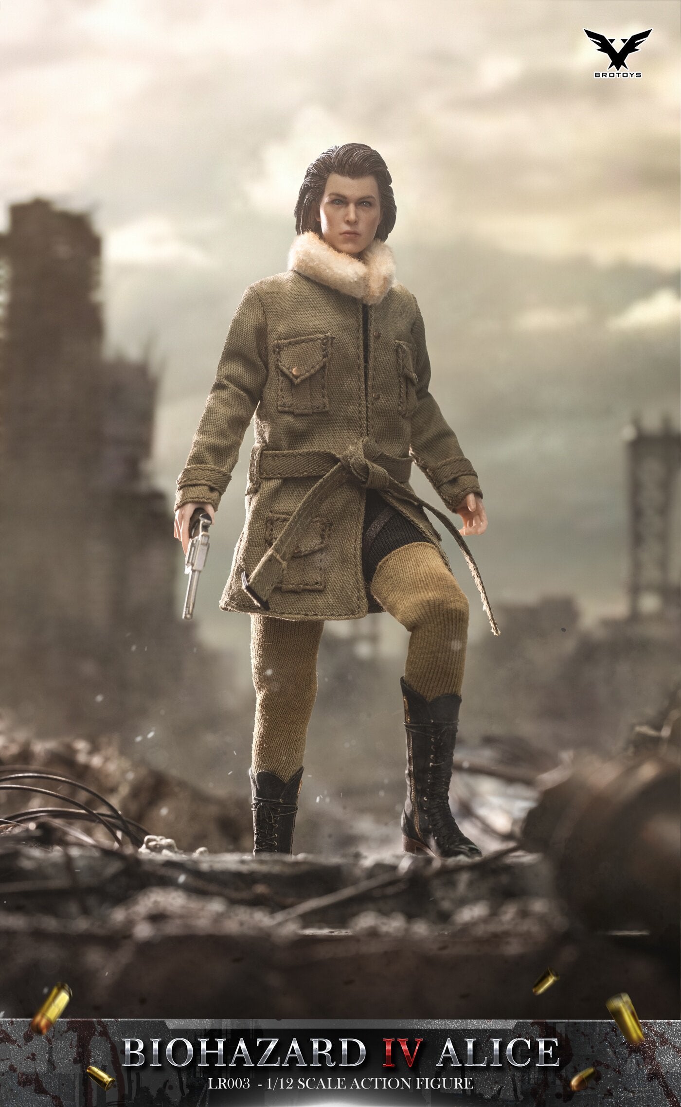 BROTOYS 1/12 Resident Evil: Alice (LR004) — Articulated Action Figure (In-Stock)