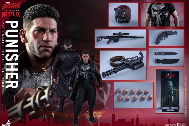 HotToys 1/6 TMS004 TV version Daredevil Punisher action figure