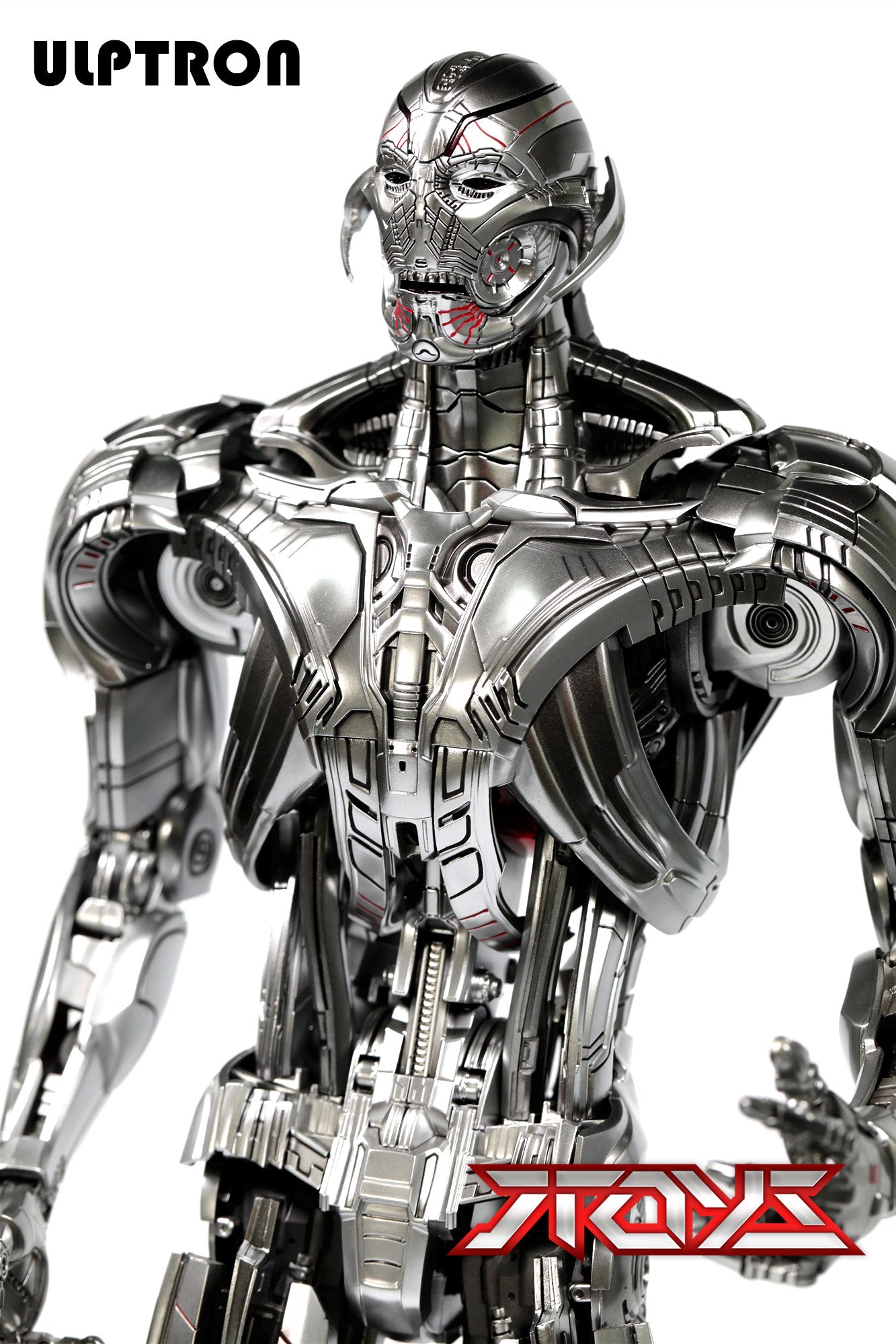 HotToys HT MMS284 Avengers 2 Ultron 2.0 1/6 Villain Robot Ultron Action Figure