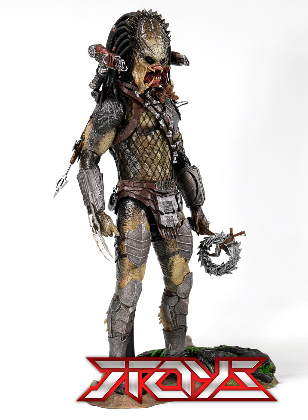 HT Hottoys1/6 Predator Lone Wolf 2.0 Wolf Reloaded Predator AVP MMS443 Action Figure