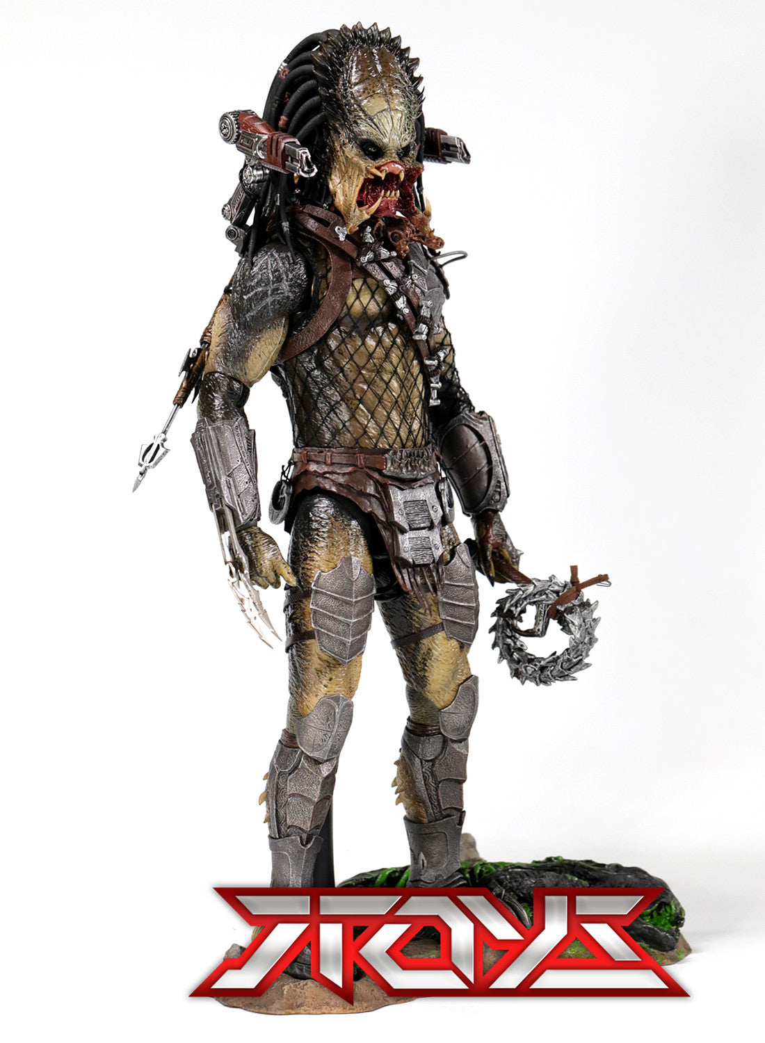 HT Hottoys1/6 Predator Lone Wolf 2.0 Wolf Reloaded Predator AVP MMS443 Action Figure