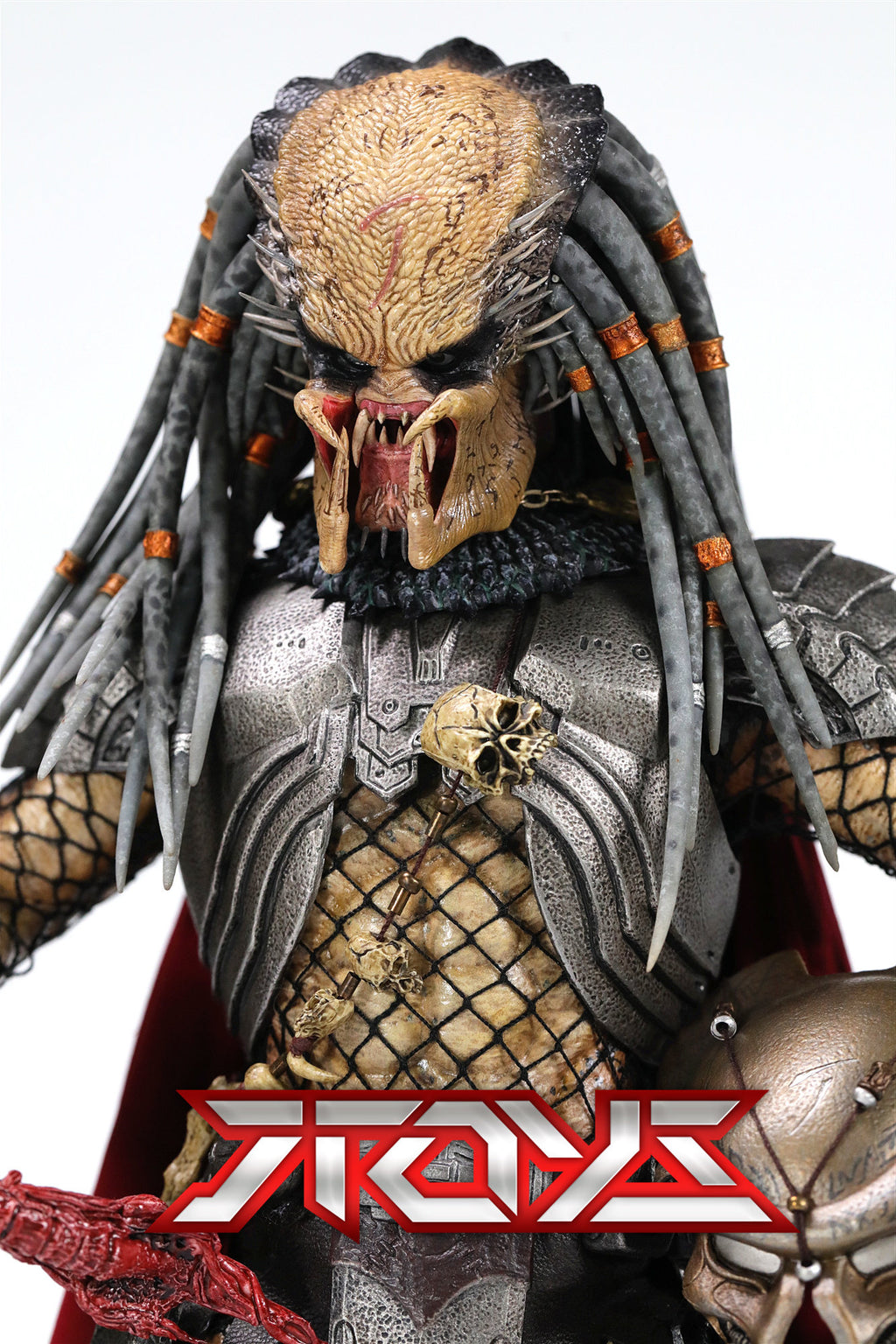 HOTTOYS HT 1/6 AVP Predator Red Elder 2.0 Predator MMS325