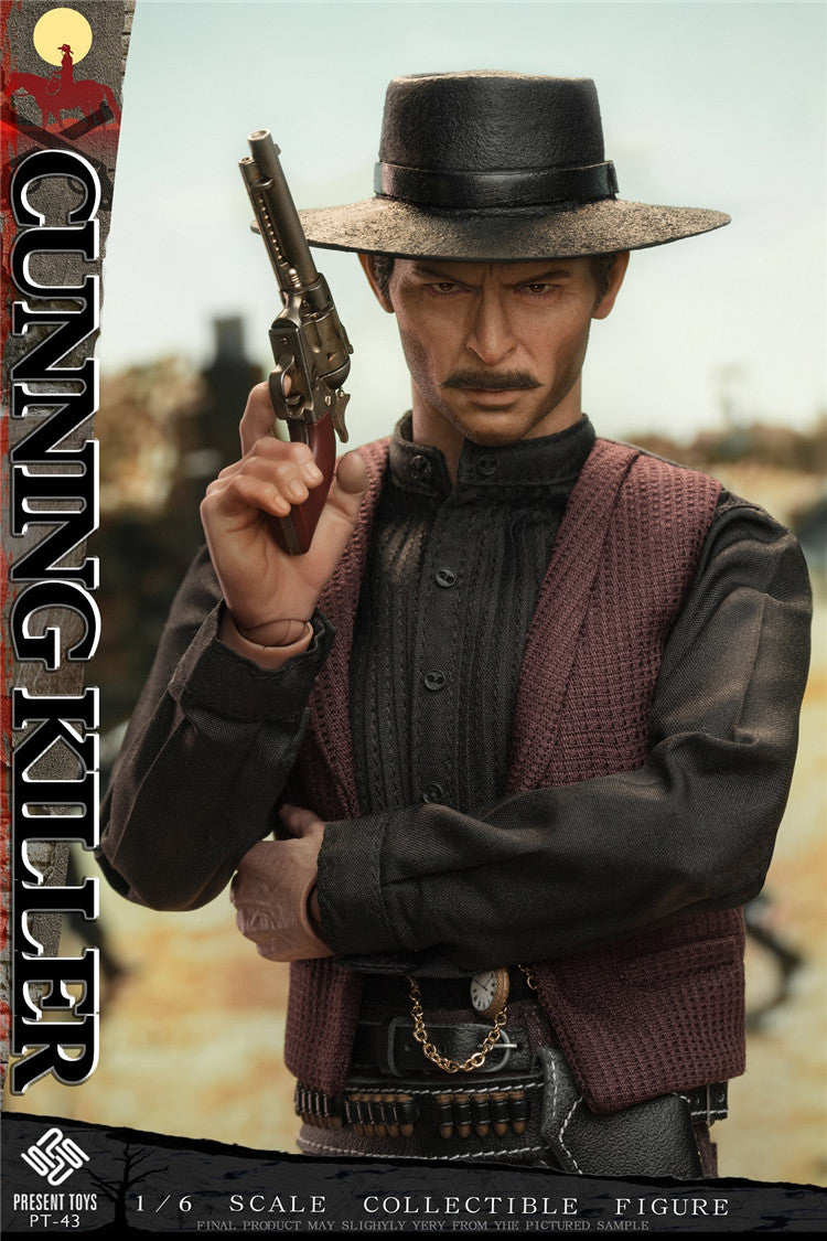 PRESENT TOYS 1/6 Western Killer Articulated Figure PT-sp43