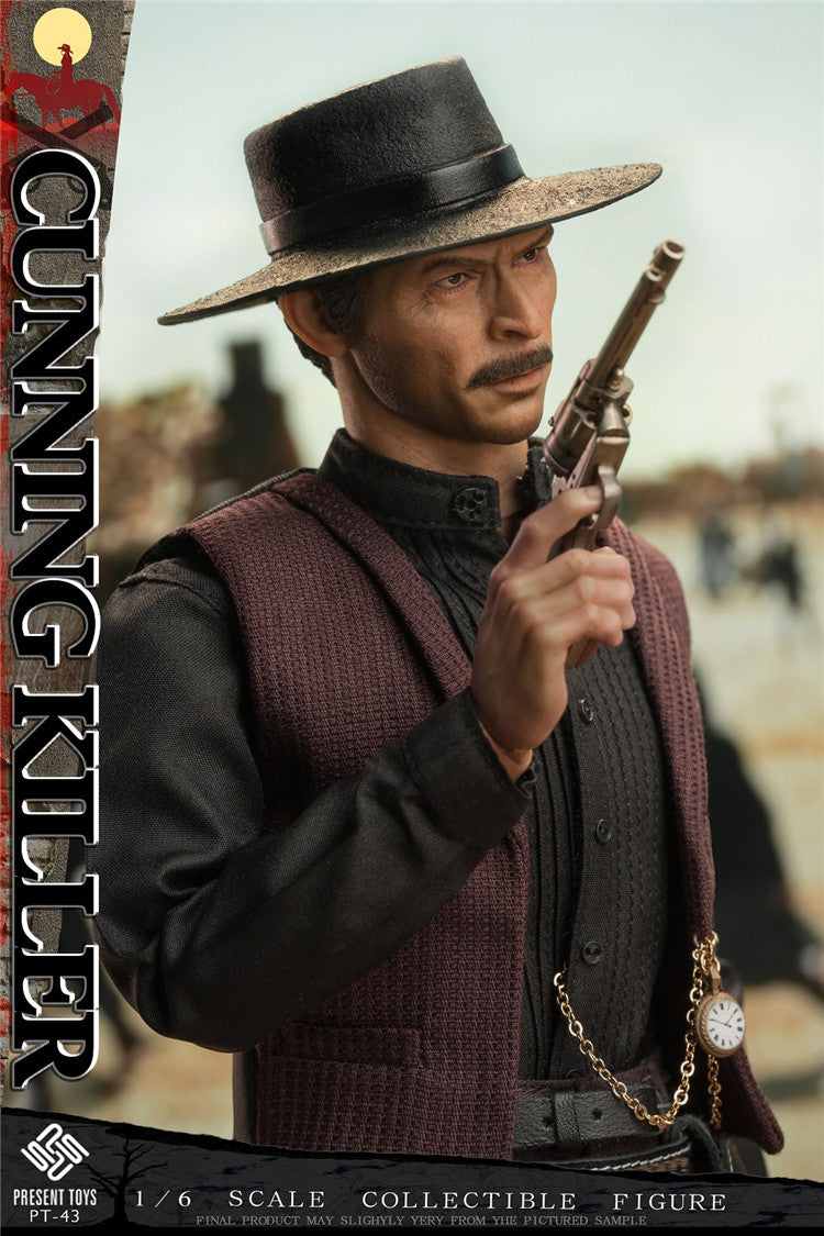 PRESENT TOYS 1/6 Western Killer Articulated Figure PT-sp43