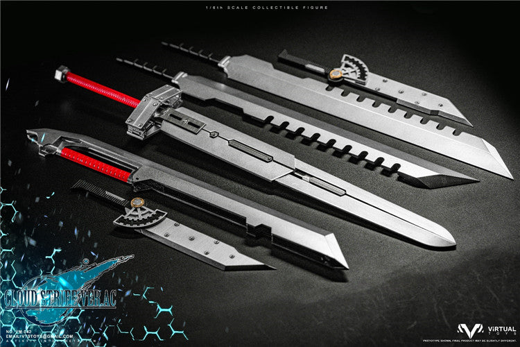 VTSTOYS 1/6 Original Warrior I (Action Scale) Cloud 2.0 Action Figure VM-042 B Collector's Edition