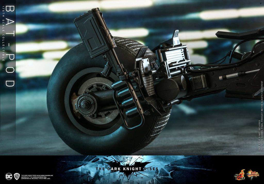 HOTTOYS 1/6 Dark Knight Bale Batman Motorcycle DX19 Action Figure MMS591