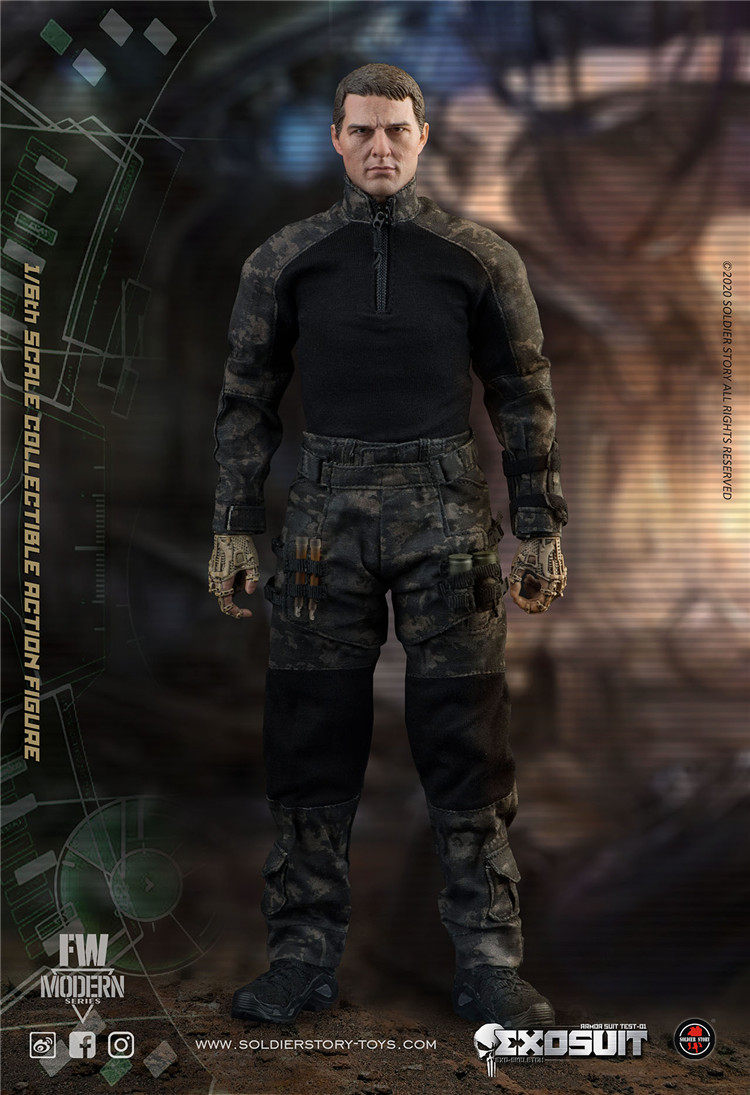 SoldierStory 1/6 Individual Exoskeleton Armor Suit Edge of Tomorrow Soldier Doll SS122