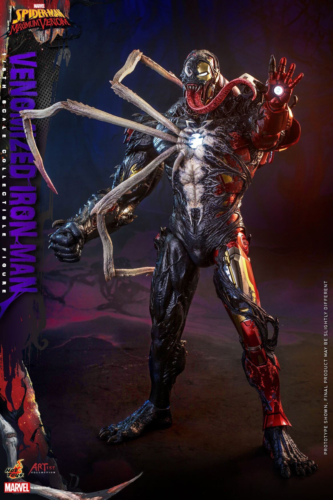 HOTTOYS HT 1/6 Venom Iron Man Figure AC04