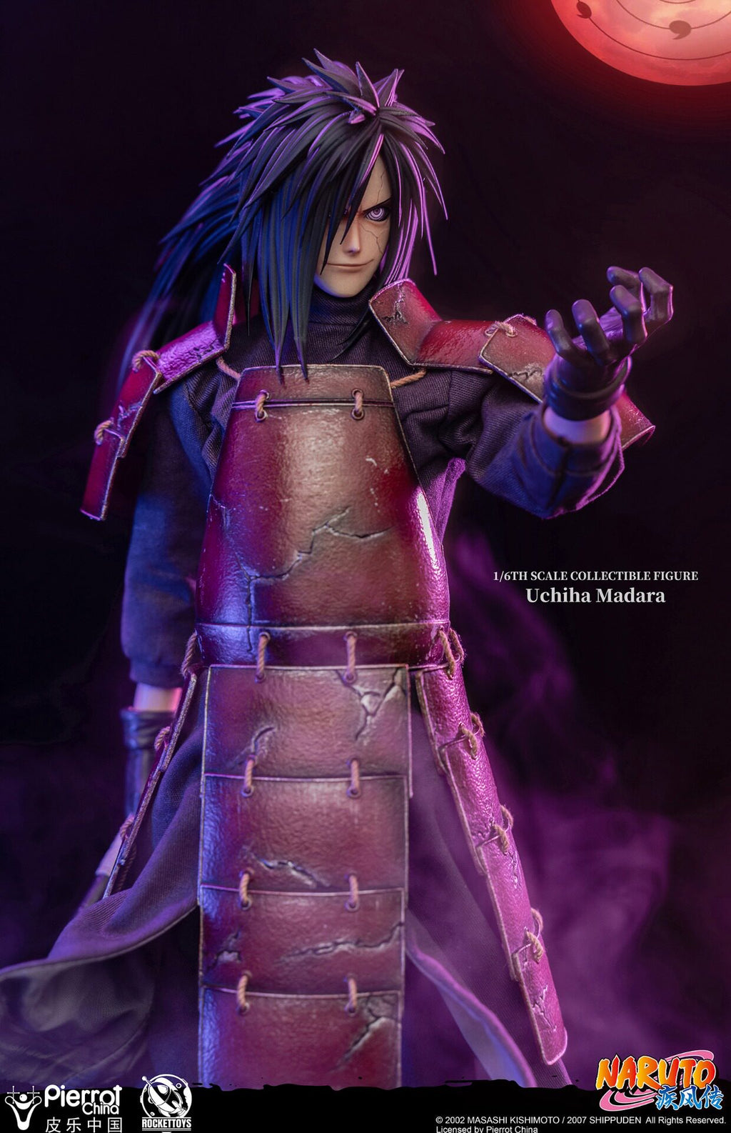 RocketToys 1/6 Naruto Shippuden Uchiha Madara Action Figure ROC-005