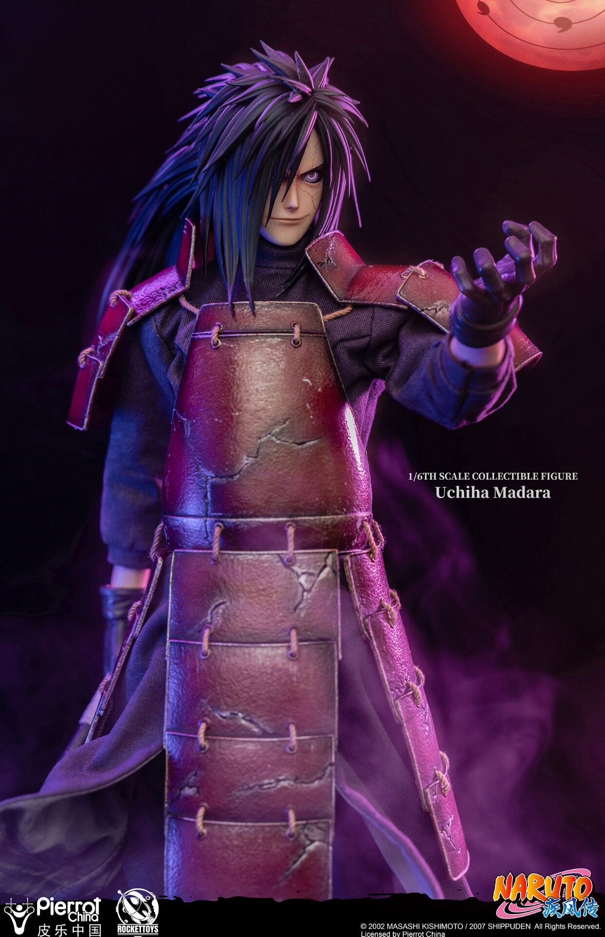 RocketToys 1/6 Naruto Shippuden Uchiha Madara Action Figure ROC-005