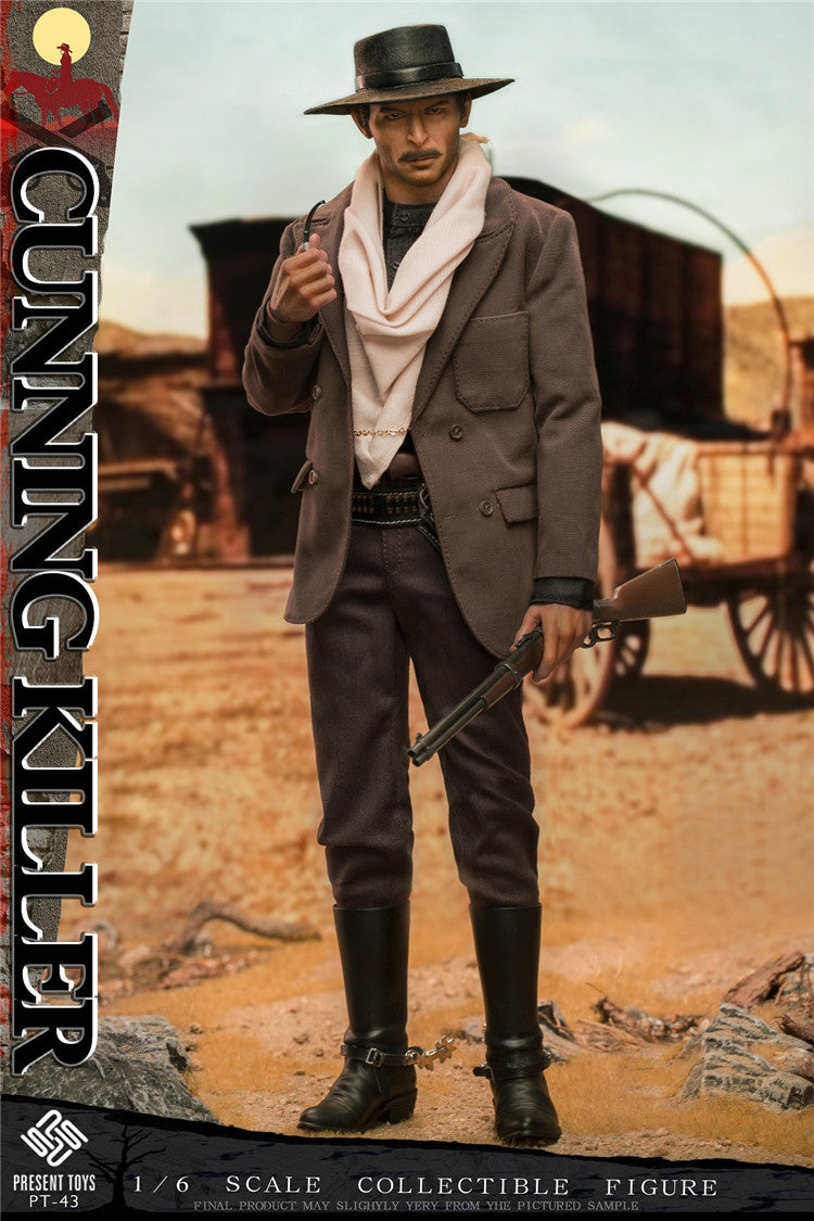 PRESENT TOYS 1/6 Western Killer Articulated Figure PT-sp43