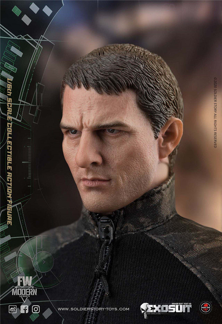 SoldierStory 1/6 Individual Exoskeleton Armor Suit Edge of Tomorrow Soldier Doll SS122
