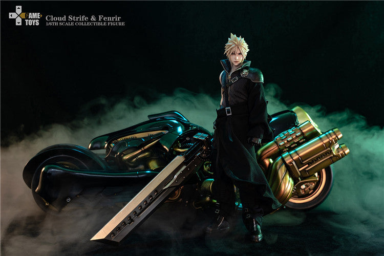 GAMETOYS 1/6 Fantasy Warriors AC Version Final Cloud Action Figure GT-006