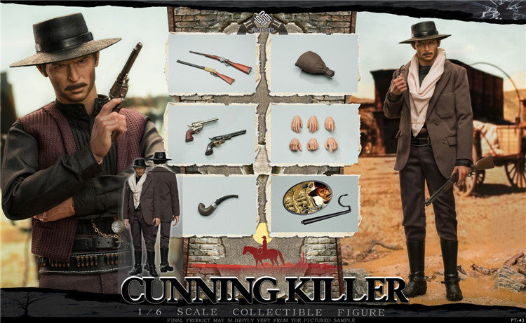 PRESENT TOYS 1/6 Western Killer Articulated Figure PT-sp43