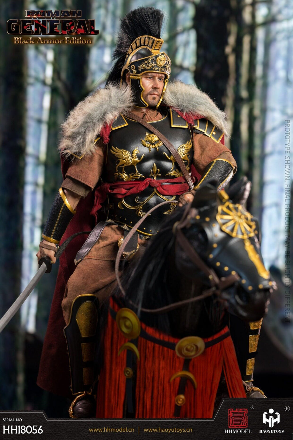 HHmodel HaoYuTOYS 1/6 Imperial Gladiator General 058 Pure Copper Version