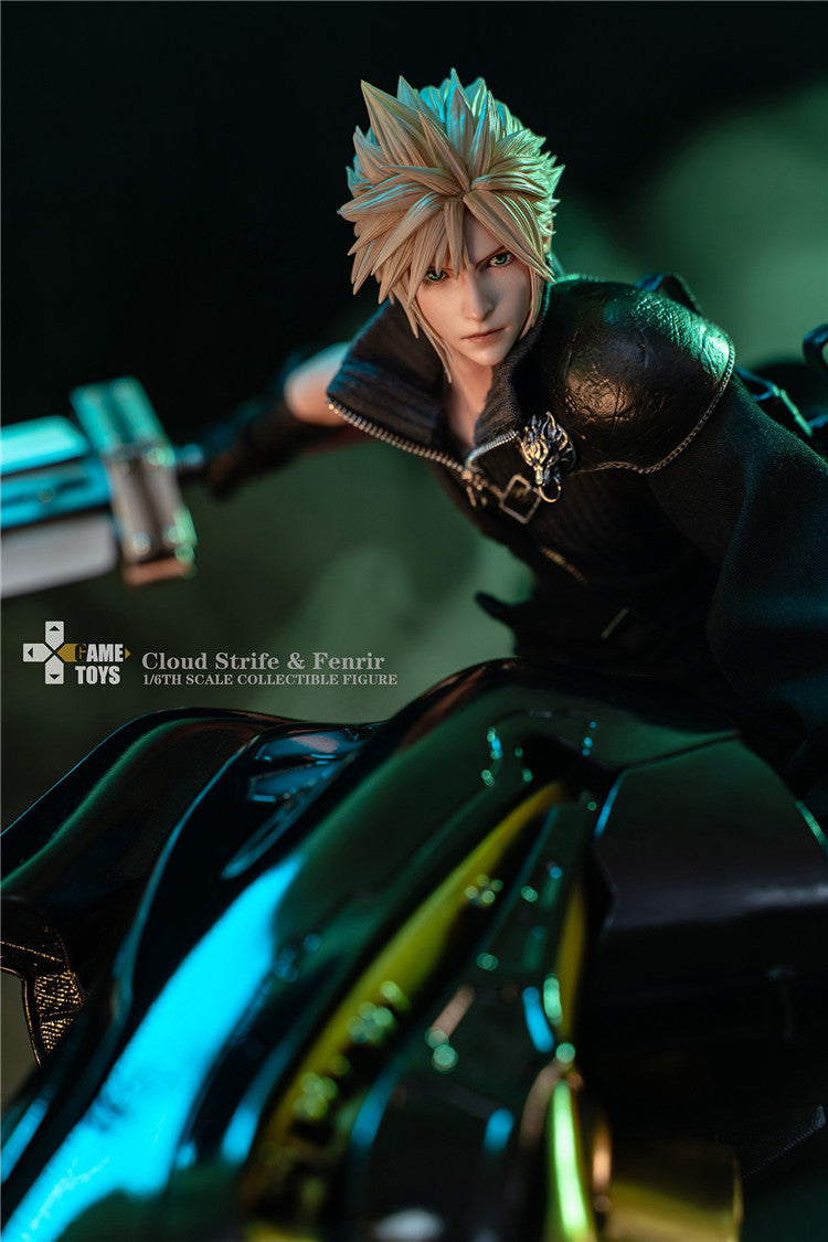 GAMETOYS 1/6 Fantasy Warriors AC Version Final Cloud Action Figure GT-006
