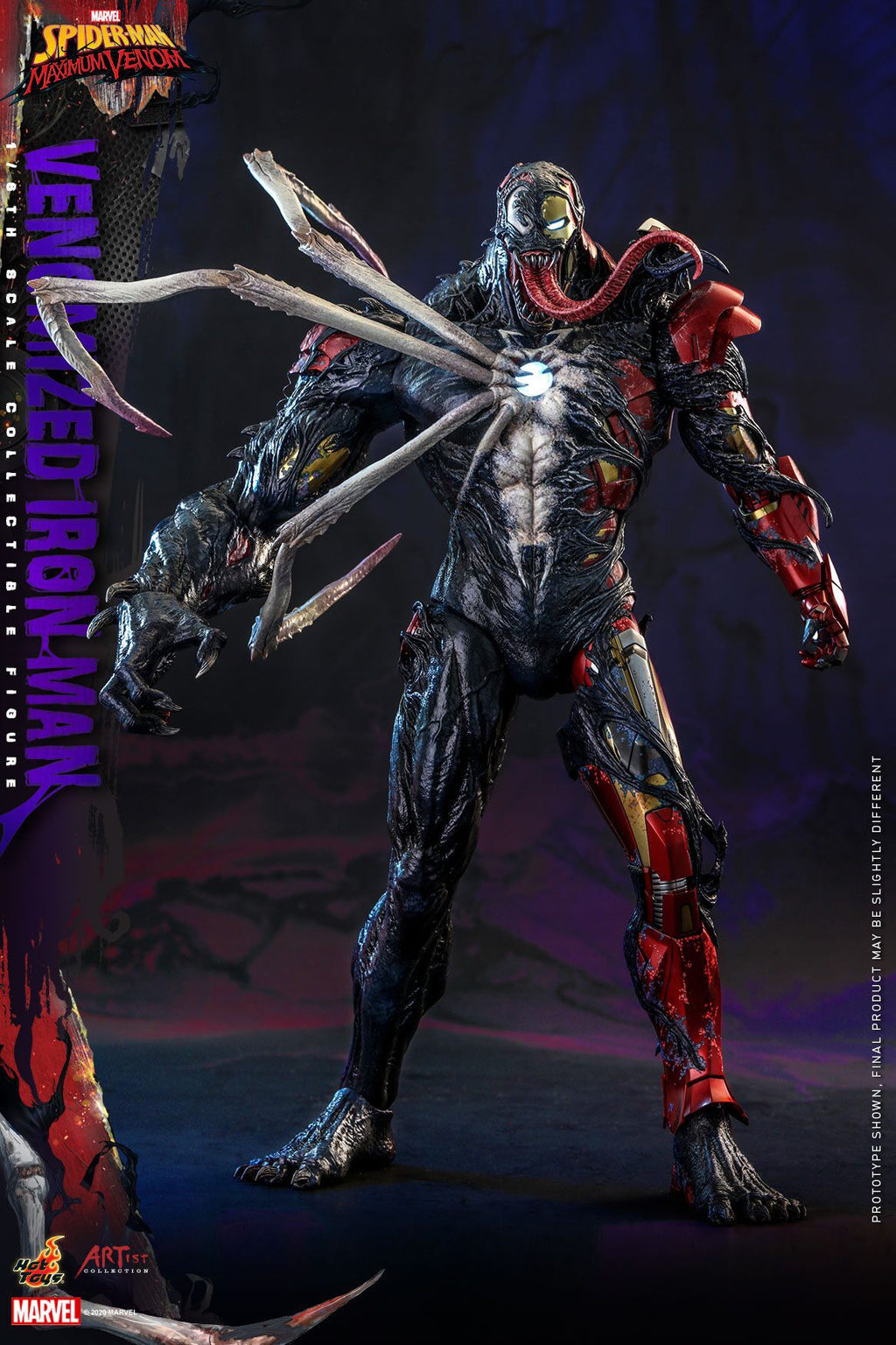 HOTTOYS HT 1/6 Venom Iron Man Figure AC04