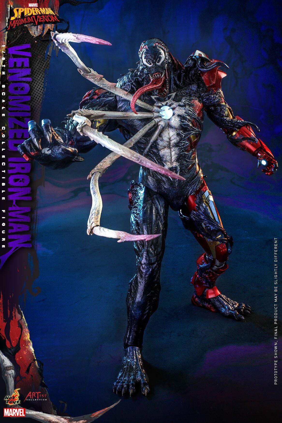 HOTTOYS HT 1/6 Venom Iron Man Figure AC04