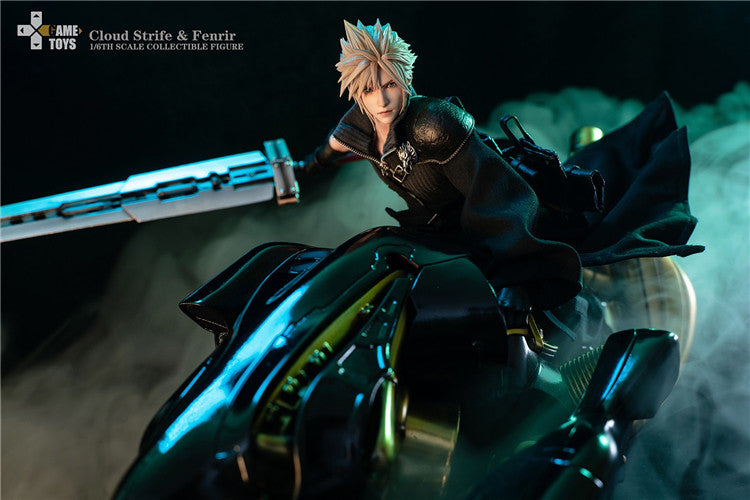GAMETOYS 1/6 Fantasy Warriors AC Version Final Cloud Action Figure GT-006