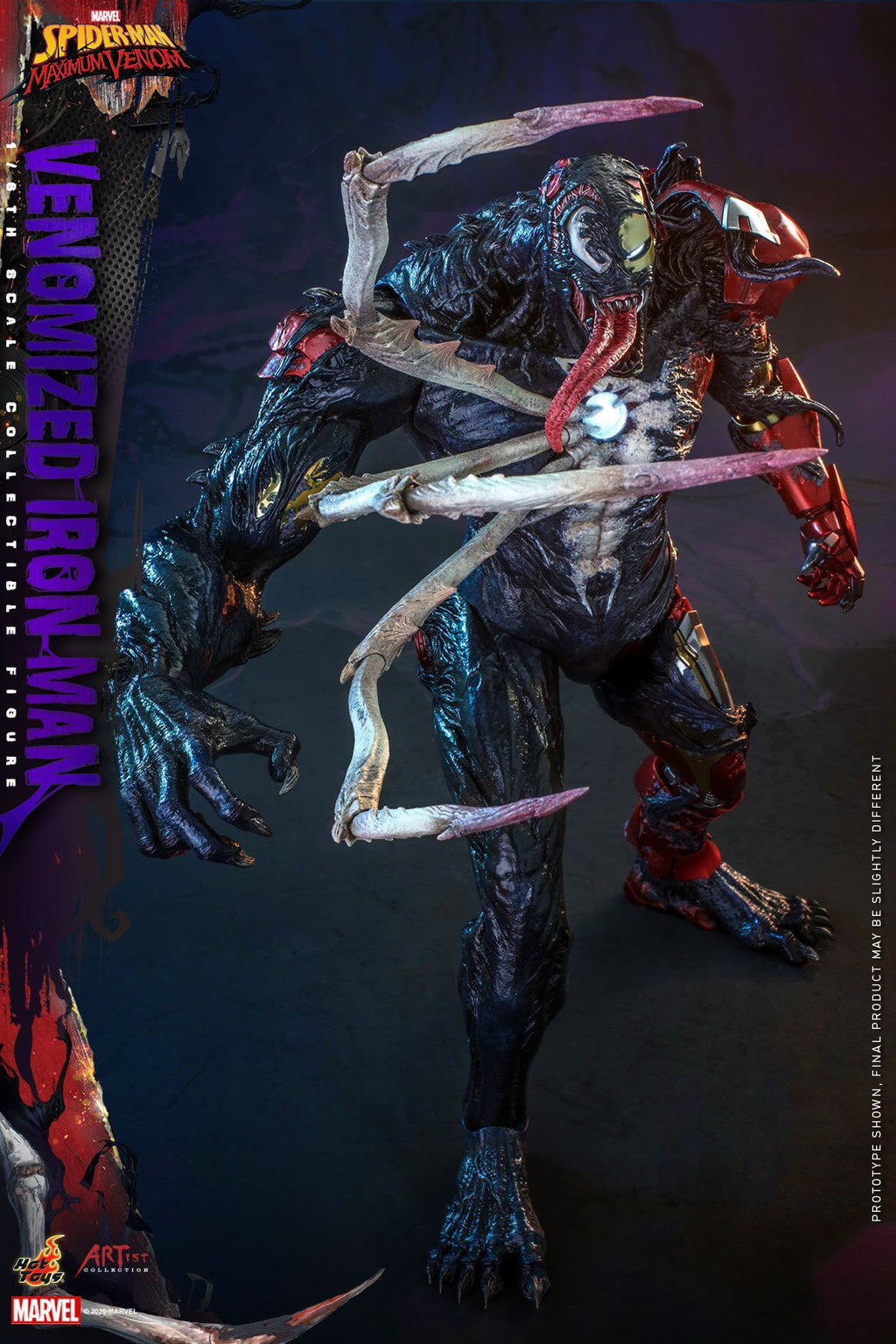 HOTTOYS HT 1/6 Venom Iron Man Figure AC04