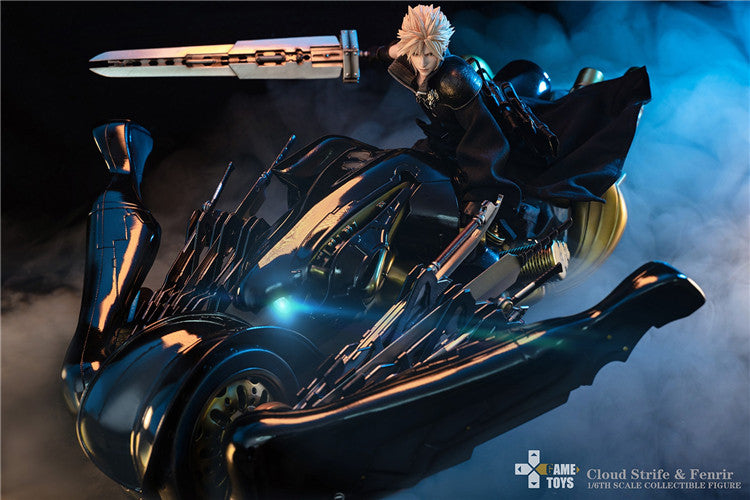 GAMETOYS 1/6 Fantasy Warriors AC Version Final Cloud Action Figure GT-006
