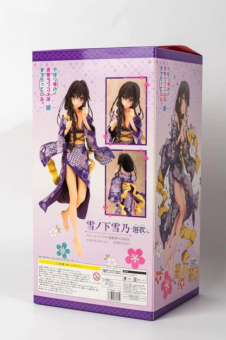 There is indeed something wrong with My Youth Love Story Yukinoshita Yukino Yukata Figure Anime GK Figure