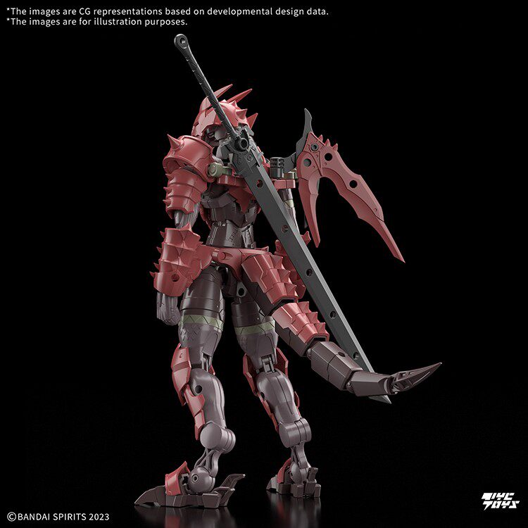 Bandai 30MF Fantasy Chronicle: Dragonkin Dragon Knight — Articulated Assembly Model Kit
